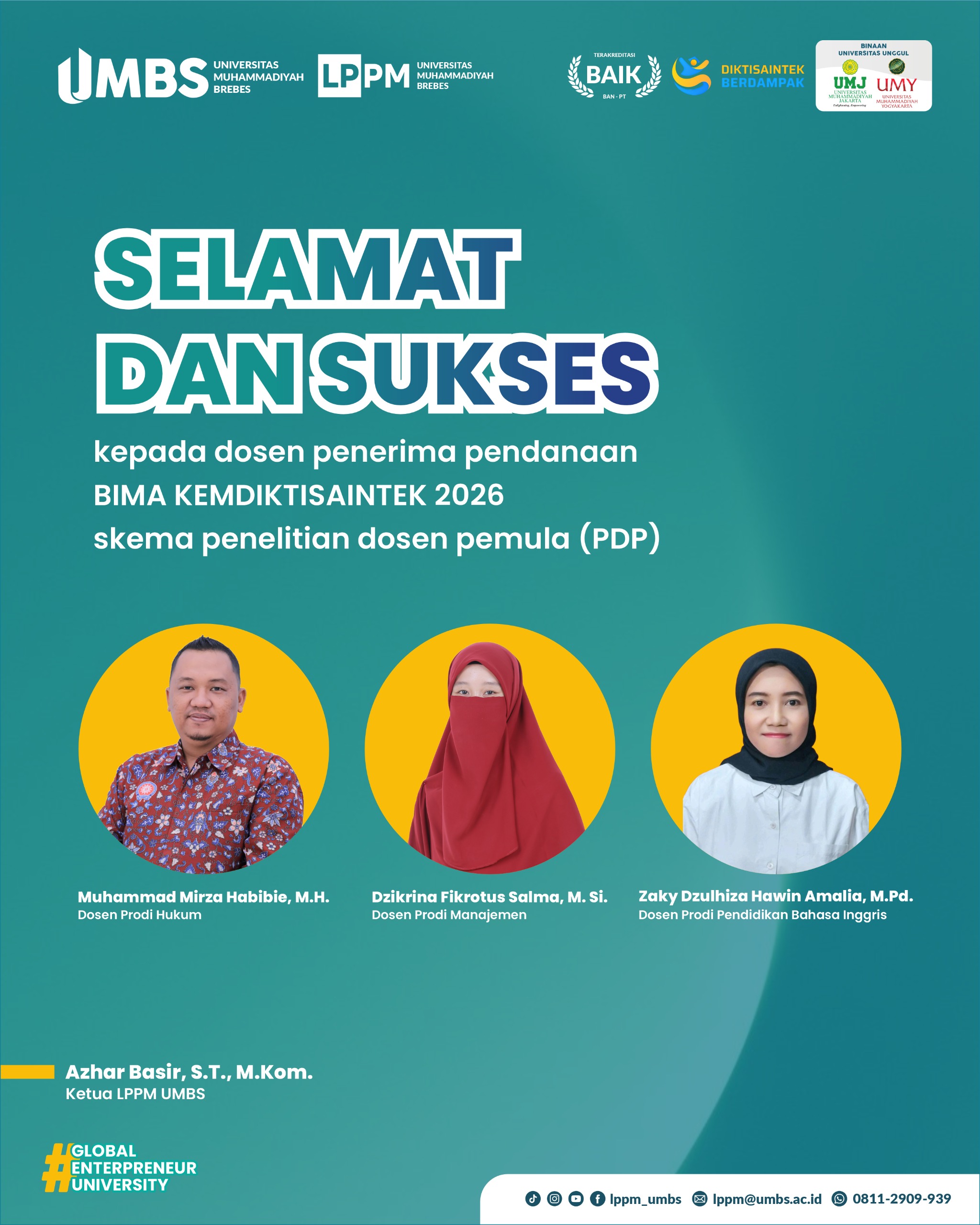 🎉 SELAMAT & SUKSES 🎉